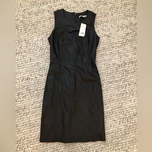 Banana Republic Brown leather dress